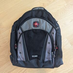 NWT SwissGear Wenger Energy Black and Gray Backpack